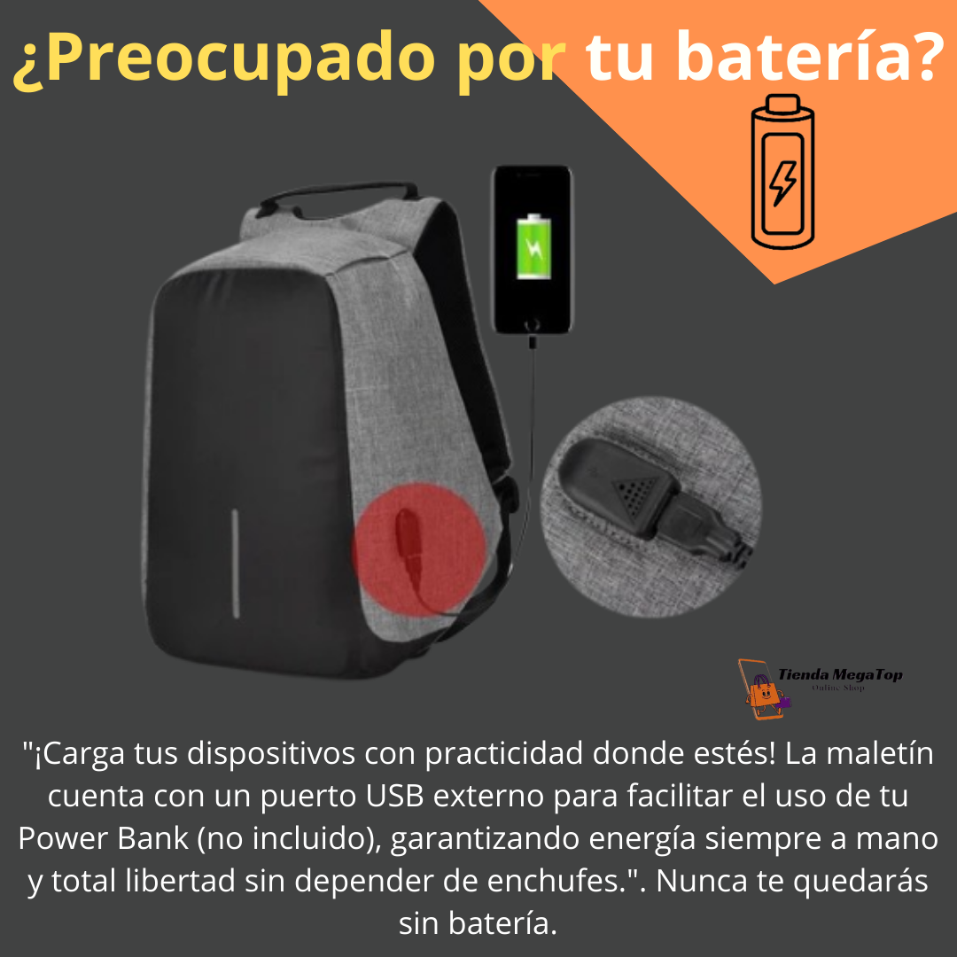 Super Combo de Seguridad y Estilo: Maletím original Antirrobo + Audifonos