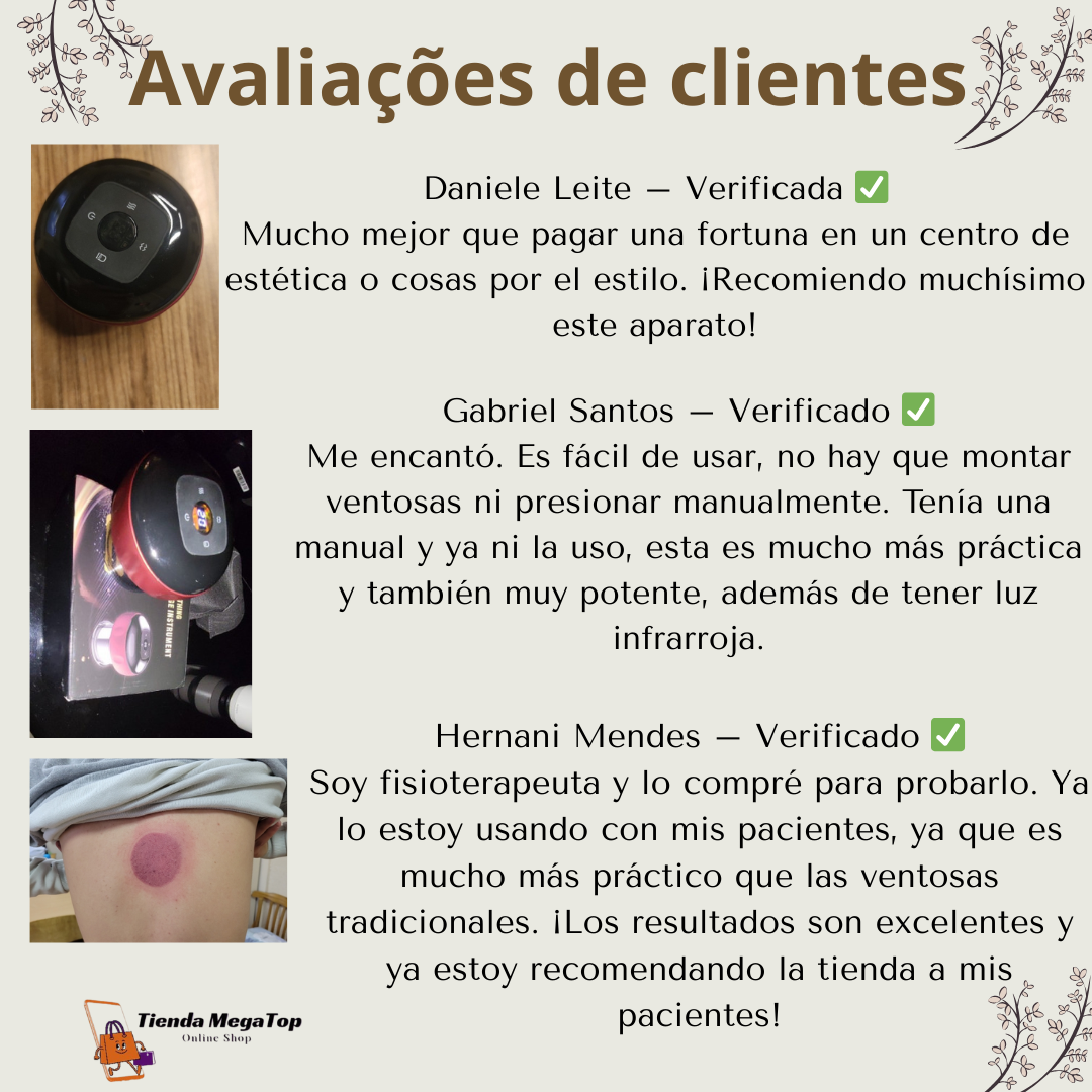 ¿Dolor de espalda? Prueba la Ventosa Eléctrica Inteligente + Aceite Gratis