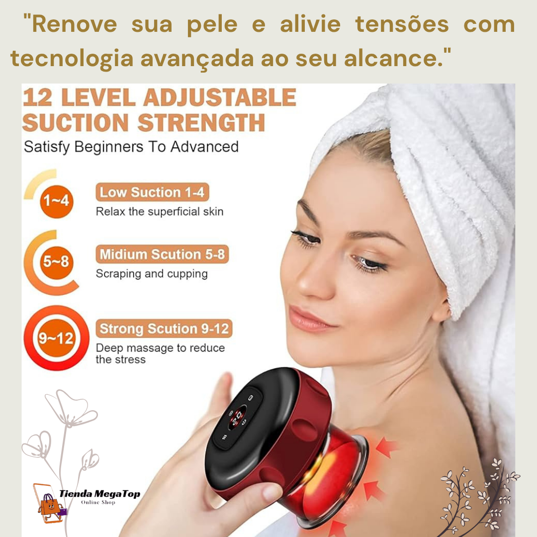 ¿Dolor de espalda? Prueba la Ventosa Eléctrica Inteligente + Aceite Gratis