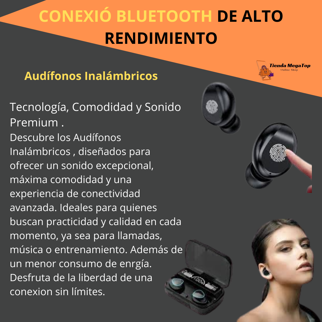 Super Combo  de Seguridad y Estilo: Maletím original Antirrobo  + Audifonos