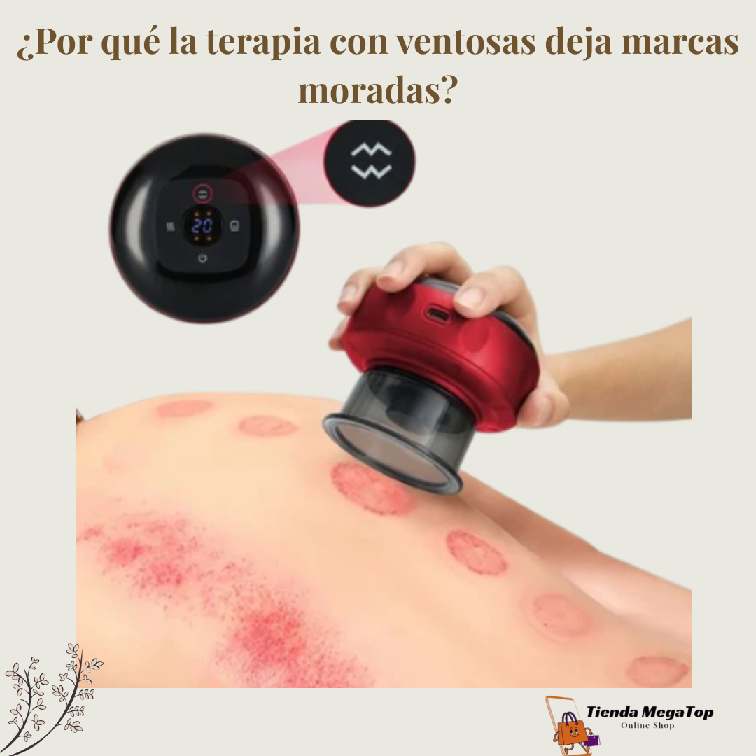 ¿Dolor de espalda? Prueba la Ventosa Eléctrica Inteligente + Aceite Gratis